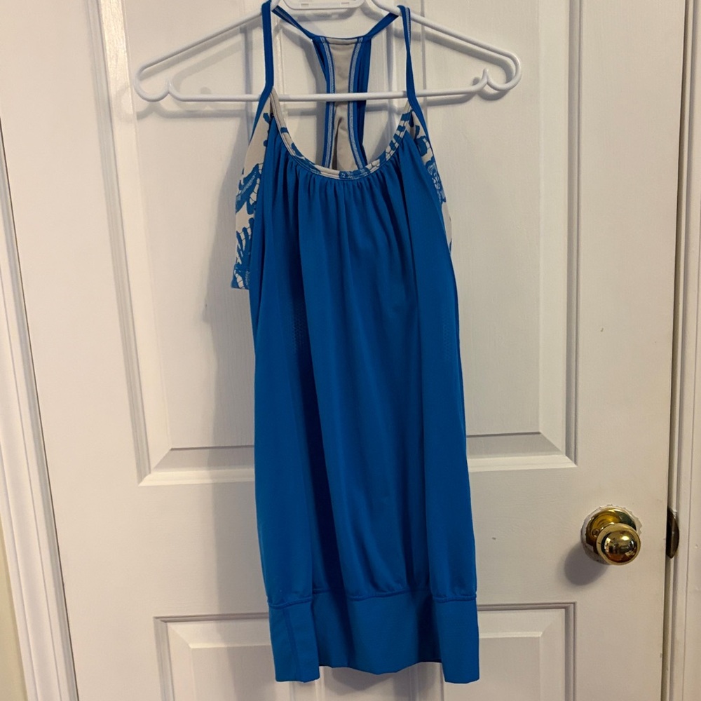 Chic Blue Women's Lululemon Tank Top